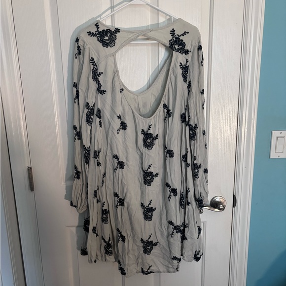 Free People Embroidered Austin Mini Dress - Picture 3 of 9